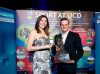 Ashley Mann with the 2017 David O'Connor Memorial Medal (Veterinary Sportsperson of the Year) at the UCD Sport Awards