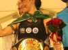 Barbara Bontempi wins the WMC 112lbs European Muay Thai title 30 May 2015