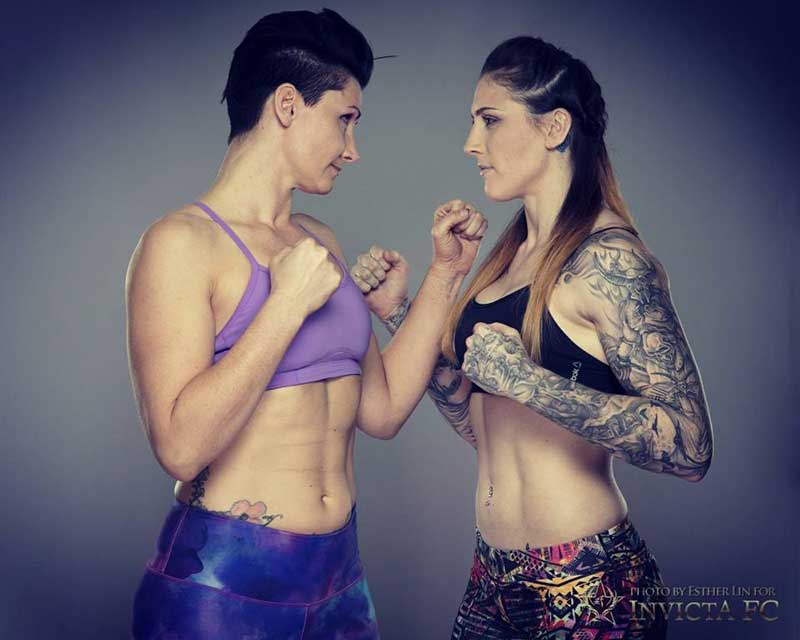 Charmaine Tweet vs Megan Anderson Announcement at Invicta FC 20 by Esther L...