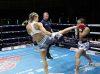 Kelly Haynes kicking Mina Lamoure at MTGP 6 by Natalia Rakowska