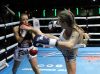 Kelly Haynes kicking Mina Lamoure at MTGP 6 by Natalia Rakowska