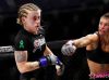 Stephanie Egger punching Alexa Conners at Invicta FC 20 by Esther Lin