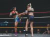 Alicia Pestana kicking Christina Jurjevic at Epic 14 by Emanuel Rudnicki Fight Photography