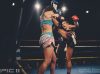Alicia Pestana kicking Tali Silbermann at Epic 11 by Emanuel Rudnicki Fight Photography