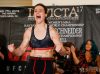 Amanda Bell at Invicta FC 17 Weigh-In by Esther Lin