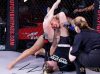 Ashley Greenway submission attempt on Sarah Click at Invicta FC 16 by Esther Lin
