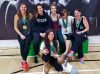 Ashley Mann with ECJJA Womens Team at Irish No Gi Open 2017