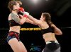 Audrey Perkins punching Natalie Roy by Esther Lin for All Elbows