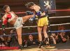 Bi Nguyen kicking Gabi Maxwell at Lion Fight 27 by Ahren Nunag for Total Muay Thai