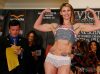 Charmaine Tweet at Invicta FC 17 Weigh-In by Esther Lin
