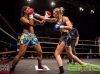 Christina Jurjevic punches Alicia Pestana at Epic 14 by Brock Doe Fight Photography