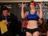 Colleen Schneider at Invicta FC 17 Weigh-In by Esther Lin