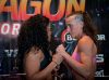 Denise Kielholtz vs Veronica Vernocchi April 15th 2016 Bellator Kickboxing by Wagner Mela Photography