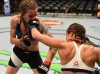 Elizabeth Phillips punches Jessamyn Duke from UFC Facebook