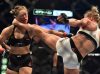 Holly Holm kicks Ronda Rousey UFC 193 from Fox Sports Live Facebook