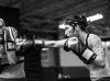 Jeri Sitzes sparring with Felice Herrig by Michelle Keim Photography