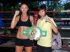 Julie Kitchen vs Nan Pimnipa WBC title fight in Pattaya  7-04-11