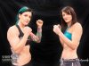 Kelsey Andries vs Candice Hardwick at Journey Fight Series 01-11-14 by M Hawkes Photography