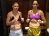 Leonie Macks vs Claire Baxter Jnr Promotions 62-5 kgs 15-11-14