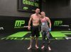 Maycee Barber with Donald Cerrone