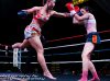 Misty Sutherland punches Jeri Sitzes by Marty Rockatansky Photography
