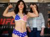 Rachael Ostovich at Invicta FC 17 Weigh-In by Esther Lin