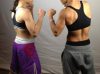 Rachel Sazoff vs Kaline Medeiros 04-10-13 CES MMA Rise or Fall