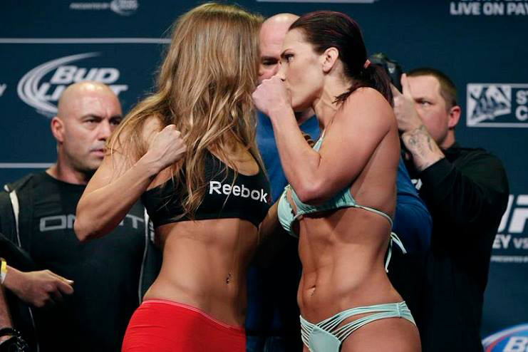 Ronda Rousey vs Cat Zingano 27-02-15 at UFC184.