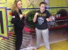 Sanne Strabbing vs Leonie Hardman 21-02-15 Supergym Fight Night 6