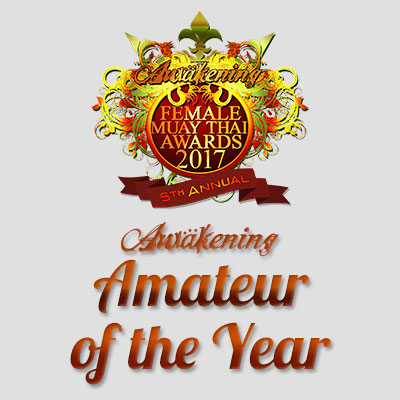 Muay Thai Amateur of the Year 2017