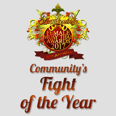 Community's Muay Thai Fight of the Year 2017