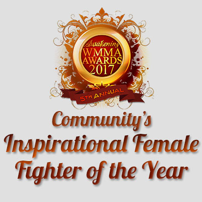 Community's Inspirational Female Fighter of the Year 2017