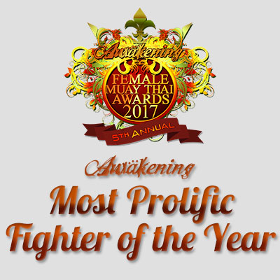 Most Prolific Muay Thai Fighter 2017