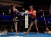 Erin Blanchfield kicking Kate Allen at Friday Night Fights