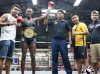 Candice MItchell wins Suwit Stadium Featherweight Muaythai Champion title