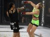 Helen Peralta punching Jade Ripley at Invicta FC 27