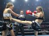 Kelly Haynes kicking Jenna Ross at MTGP 7 by Natalia Rakowska