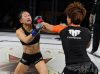 Loma Lookboonmee punching Mellissa Wang at Invicta FC 27