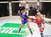 Manon Fiorot kicking Cornelia Holm at 2017 IMMAF European Championships