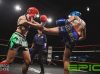 Sim Sehmi kicking Amanda Thomson at Epic 17 by Brock Doe Fight Photography