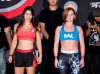 Bruna Vargas vs Katy Collins at Bellator 181 weigh-in on July 13 2017