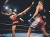Claire Baxter kicking Stephanie Glew at Epic 10 by Emanuel Rudnicki Fight Photography