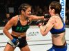 Cynthia Calvillo punching Joanne Calderwood from UFC Facebook