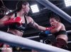 Selina Flores punching Akari Wang at WCK Cali 16 by Marty Rockatansky Photography