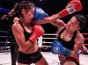 Shannah Gozo punching Gloria Telles at Bellator KB 7