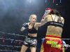 Therese Gunnarsson punching Iman Barlow at MTGP 7 by Natalia Rakowska