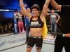 Amanda Nunes victorious at UFC Fight Night 31 from UFC Facebook