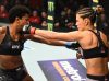 Cortney Casey punching Angela Hill at UFC Fight Night 135 from UFC Facebook