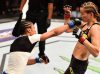 Danielle Taylor punching Maryna Moroz at UFC Fight Night 92 from UFC Facebook