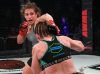 Felicia Spencer punching Pam Sorenson at Invicta FC 32 by Dave Mandel